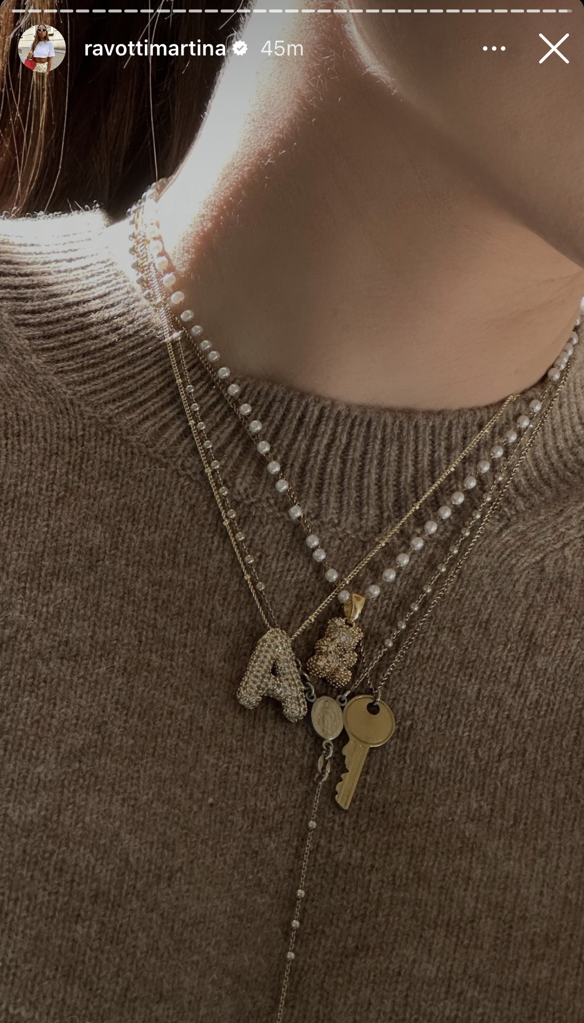 Teddy necklace