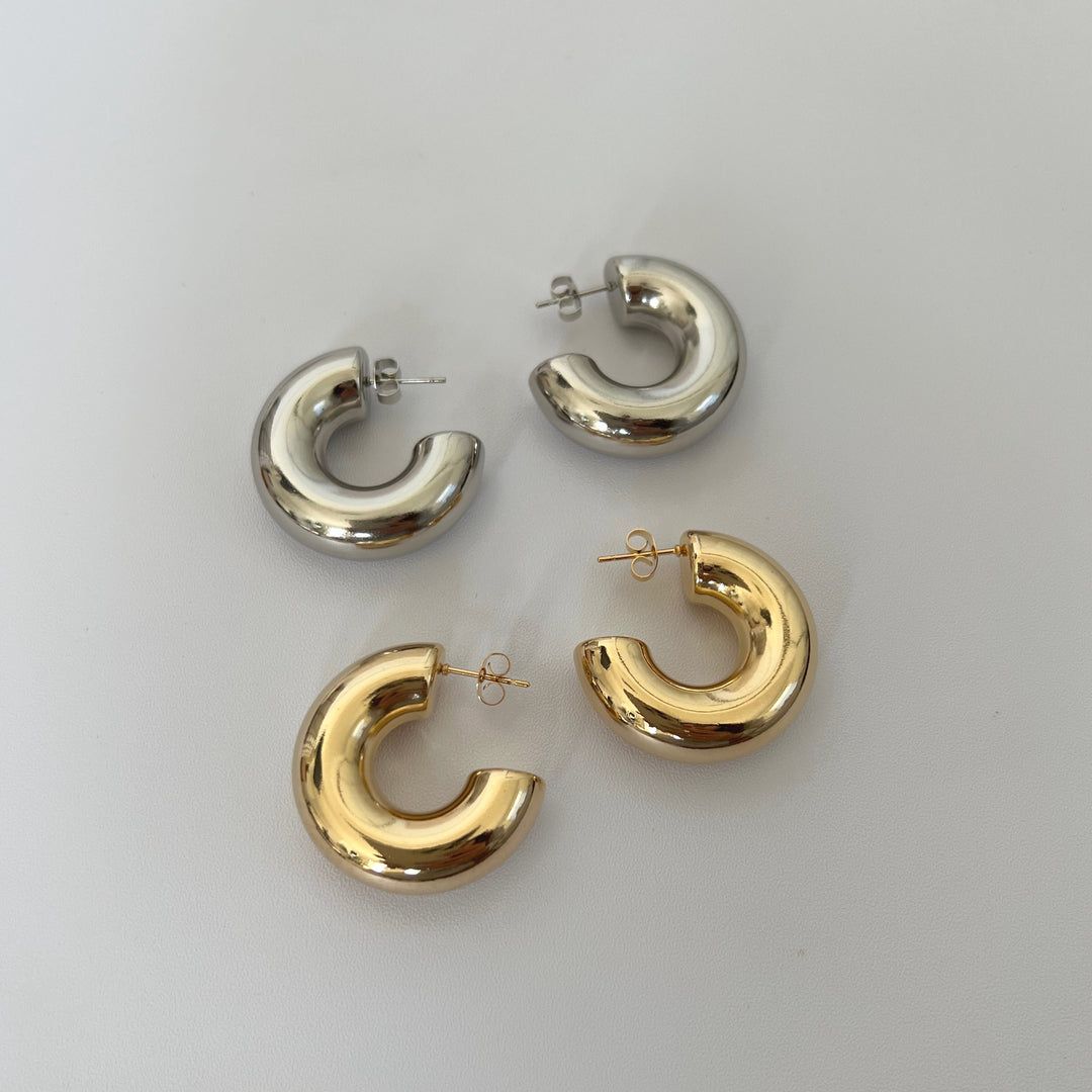 Hoops earrings